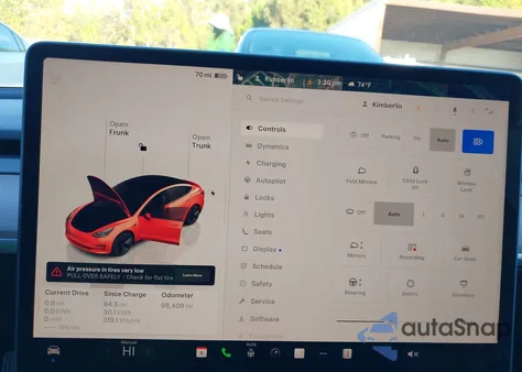 2022 Tesla Model 3 Rear-Wheel Drive from USA, damaged, VIN 5YJ3E1EA6NF314203